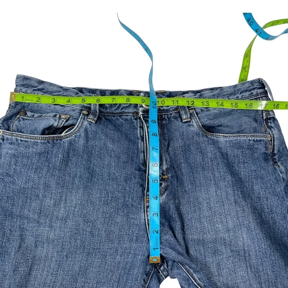 Tommy Bahama 36/30 Blue Jeans Standard Fit Straight Leg Coastal Dadcore 34x30.5